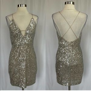 Sequin cocktail dress ✨